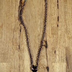 Sabika Brown Crystal Necklace